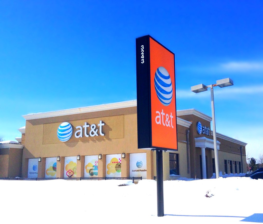 AT&T Store AT&T Store Facade February 2014 ATT AT and T Ph… Flickr