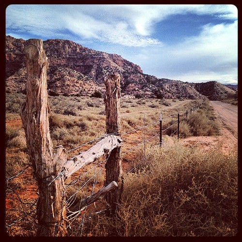 dustytrail hiking landscape hurricane utah James J. Richardson