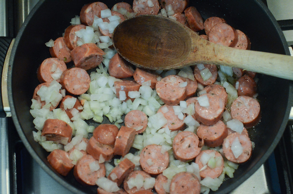 Skillet Sausage Pasta011.jpg Valerie's Kitchen Flickr