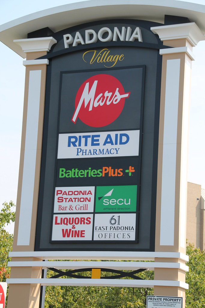 Padonia Village sign Cockeysville, Maryland 2013. drpep Flickr