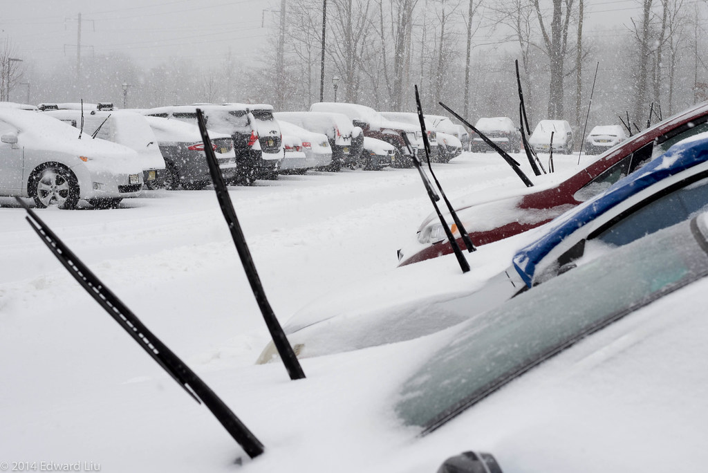 Windshield Wipers Something about the row of cars with the… Flickr