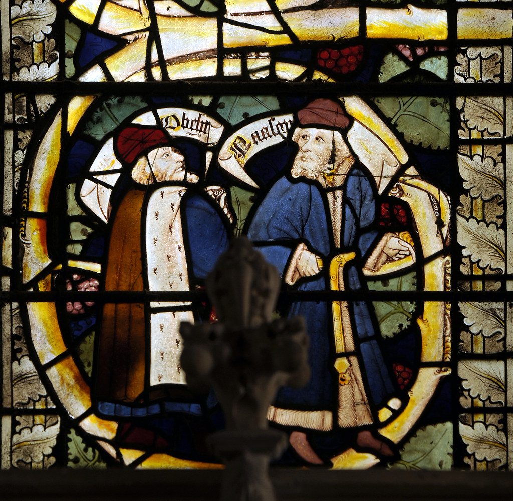 Margaretting, St Margaret, East window, 1a, Obed and Naaso… Flickr