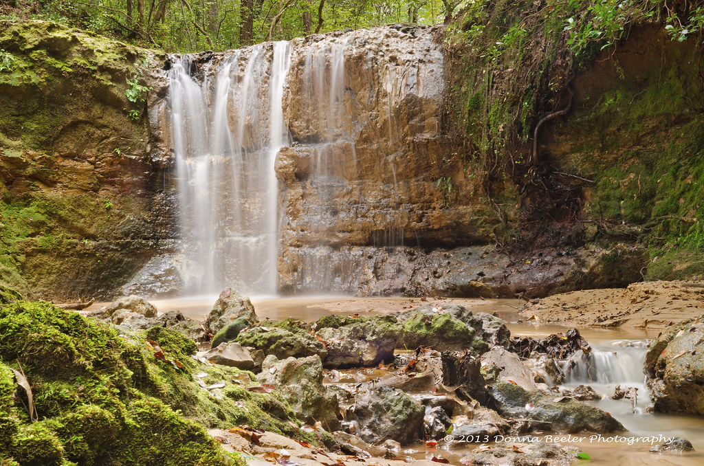 DalevilleWaterfallCopyright1 Waterfall in Daleville, Alaba… Flickr