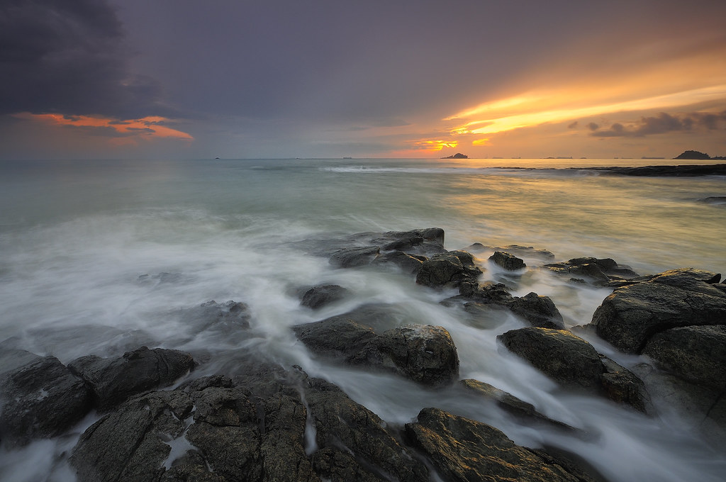 Sunrise at Teluk Ramunia, Johor Location Teluk Ramunia