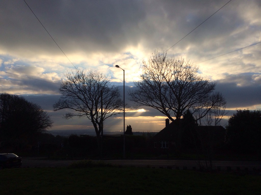 Rotherham sunset azimuth186.033585elevation8.724892… Flickr