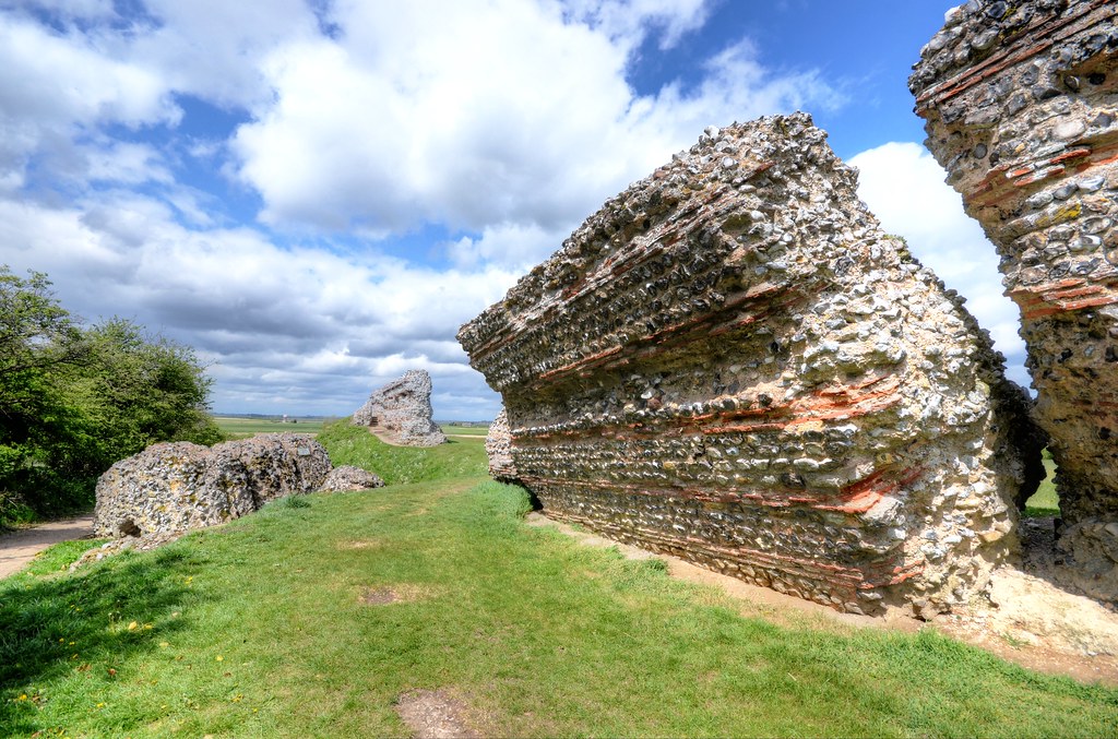 Burgh Castle, Norfolk a former Roman fort Burgh Castle i… Flickr