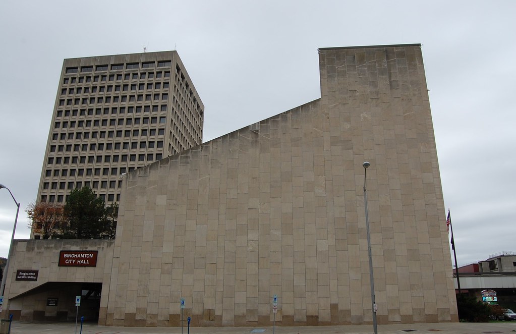 City Hall Binghamton, NY Another view of Binghamton City… Flickr
