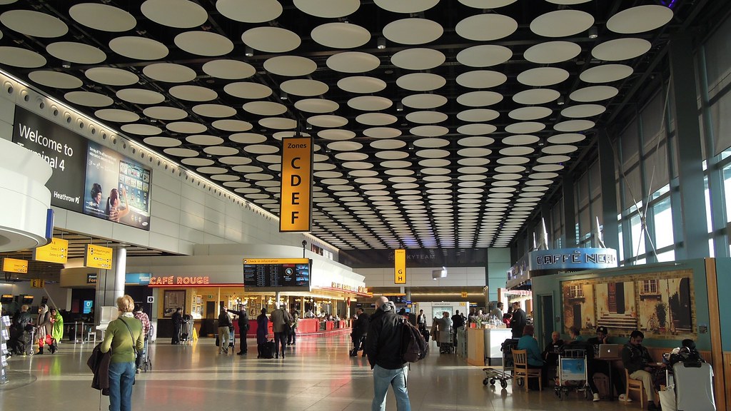 Terminal 4 Departures, London Heathrow Airport, UK Flickr
