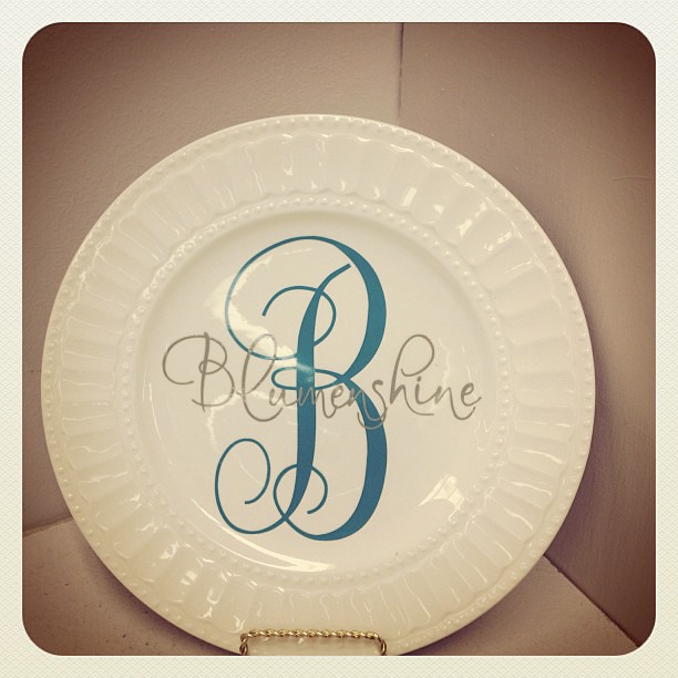 Personalized Vintage Style Decorative Plate & Display Ease… Flickr