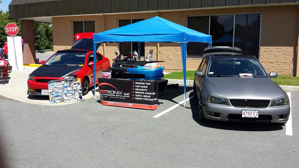 Our booth at the car show target parking lot lowell, m… Flickr