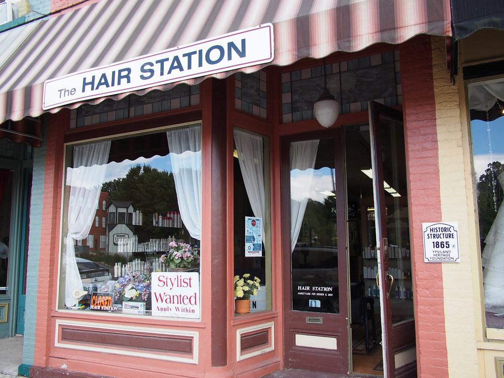 Depot Town, Ypsilanti The Hair Station F. D. Richards Flickr