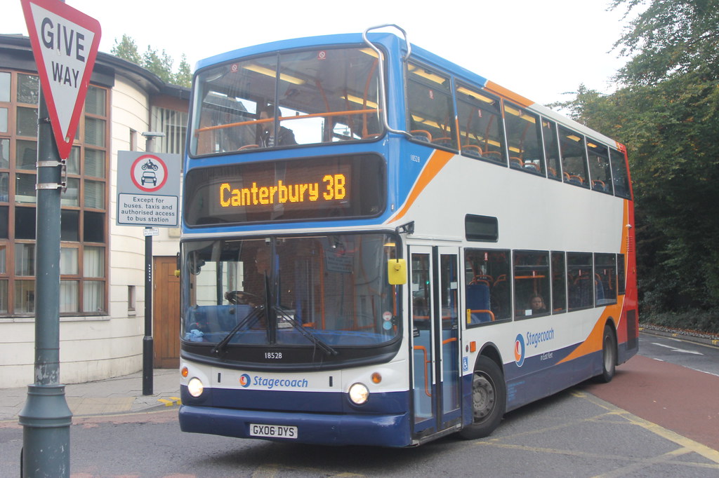18528 GX06DYS STAGECOACH seen 14/10/13 in Canterbury Flickr