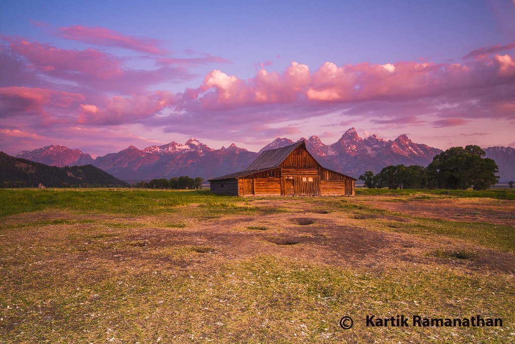Grand Tetons Sunrise Sunrise at Mormon Row, Grand Tetons N… Flickr