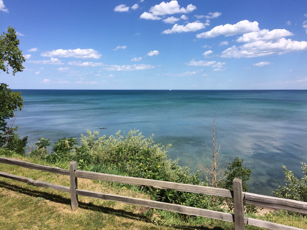 First glimpse of Great Lake Huron Lexington, MI First gl… Flickr