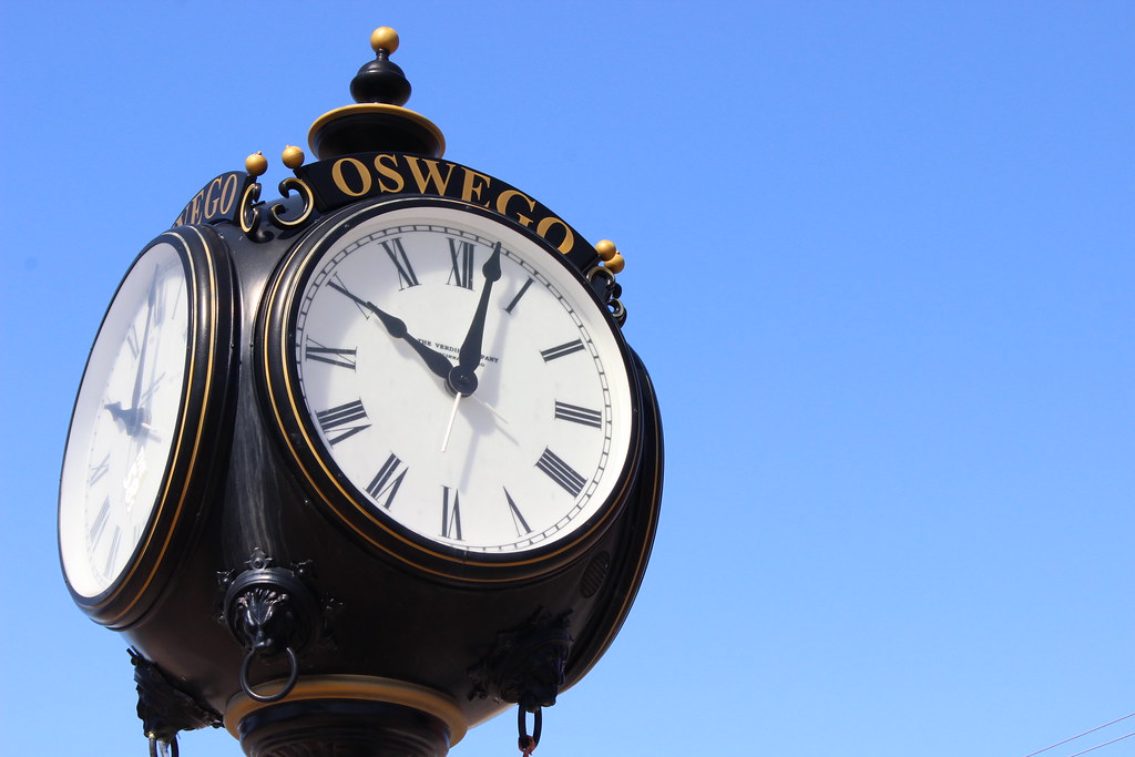 Oswego Clock Deanna Jones Flickr