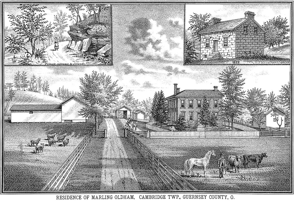 Marling Oldham Farm, Cambridge Township, after page 460 Flickr