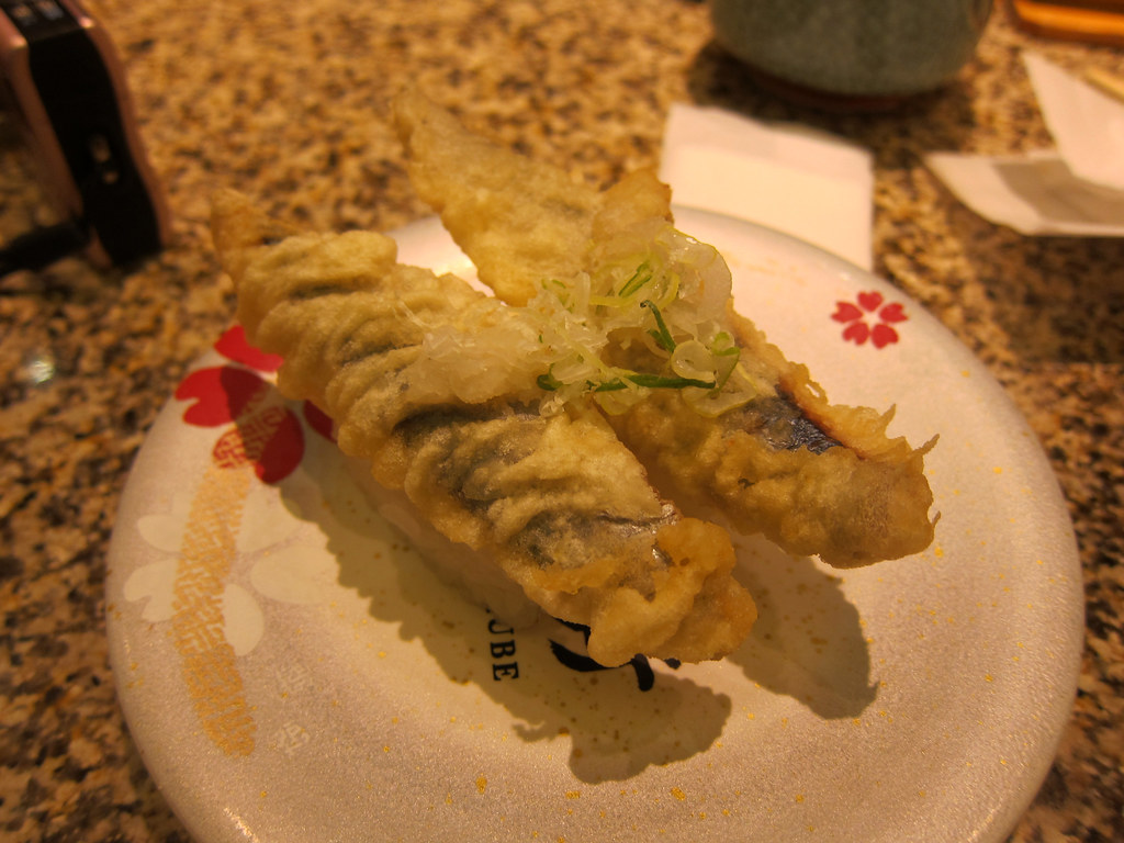 Sardine Tempura Nigiri Kaitensushi at Nigiri No Tokube in… Flickr