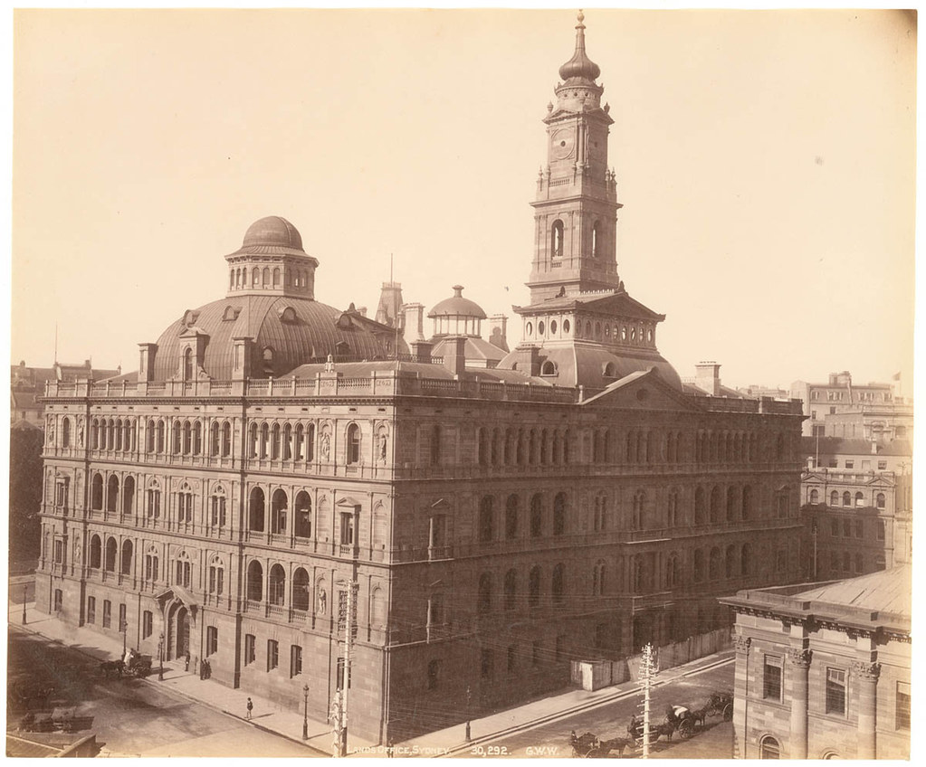 Lands Office, Sydney, from Fred Hardie Photographs of Sy… Flickr