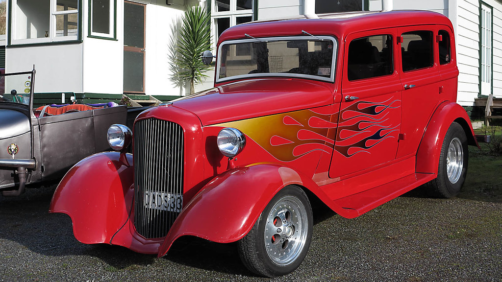 1933 Plymouth 2013 Rotorua Vintage Car Club swap meet, Rot… Flickr