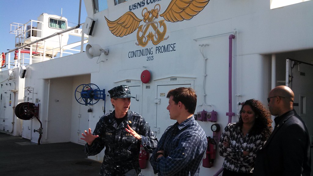 190150003 USNS Comfort House Armed Services Committee (HASC) visit