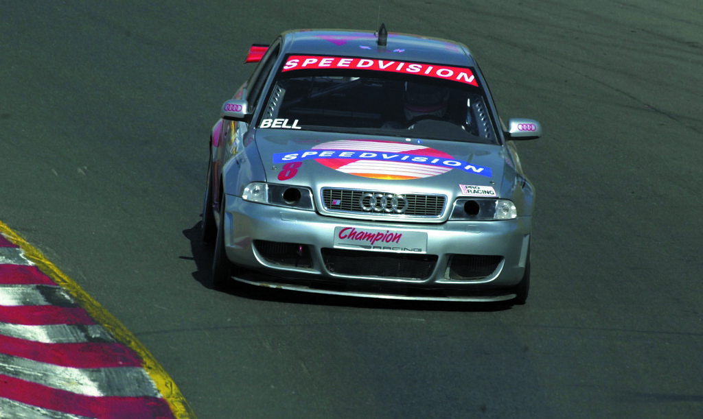 Audi MISC Speedvision Sears Point, CA.Derek Bell head on t… Flickr