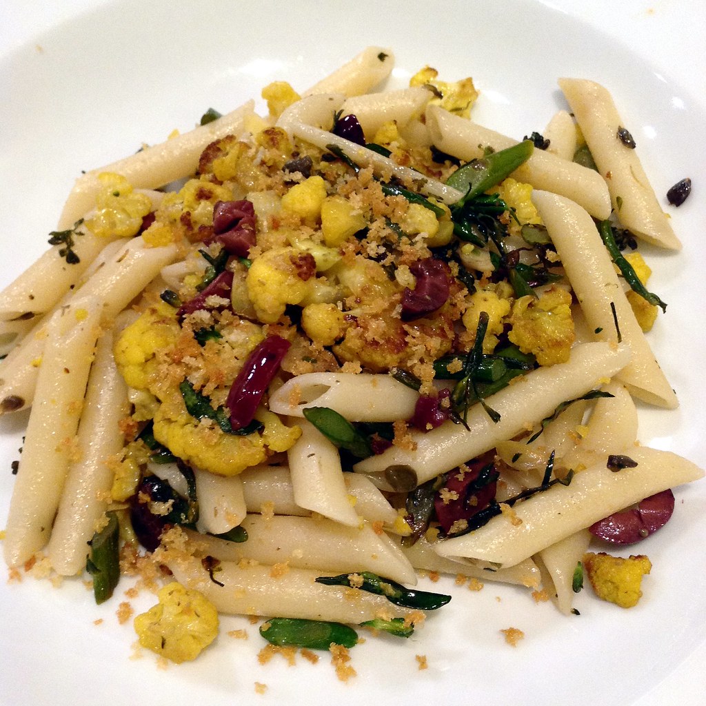 Zuni Café's pasta with spicy broccolini & cauliflower Flickr