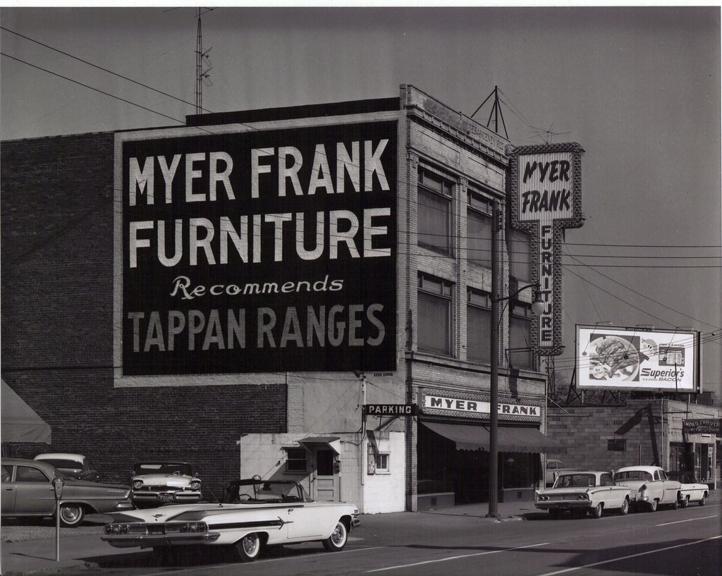 Myer Frank Furniture, Market Street, Warren, Ohio October … Flickr