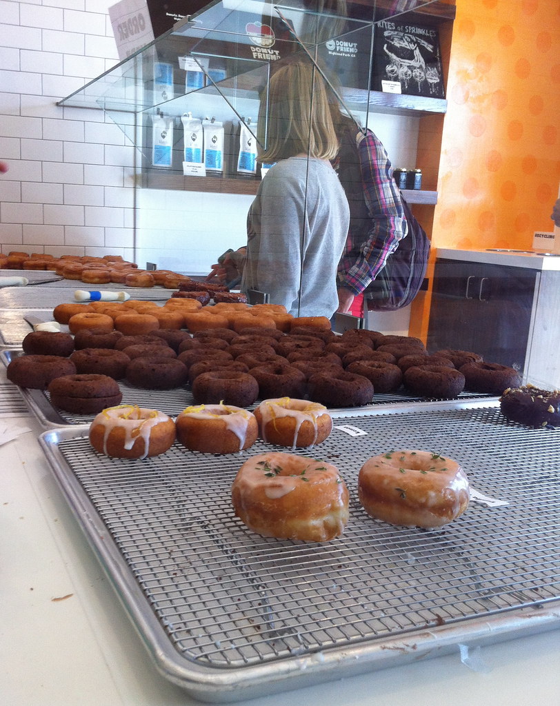 Donut Friend Readymade donuts on standby. waltarrrrr Flickr