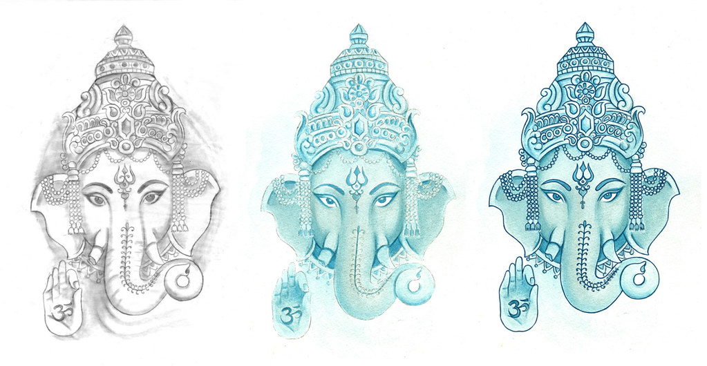 Blue Ganesha belovedp Flickr