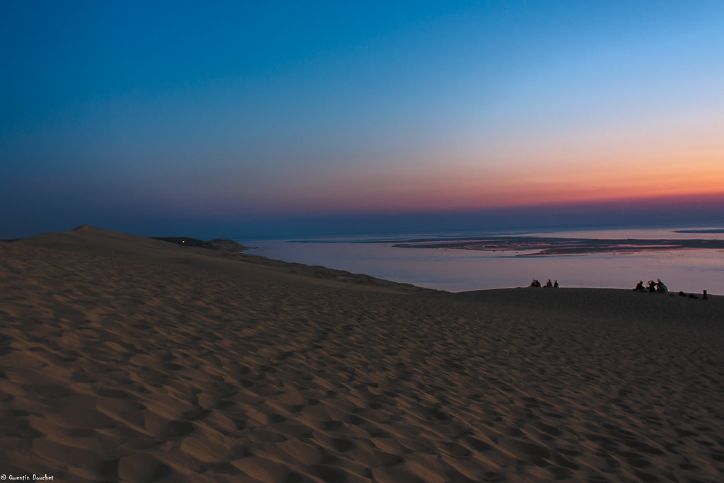 Coucher de Soleil à la Dune du Pilat Quentin Douchet
