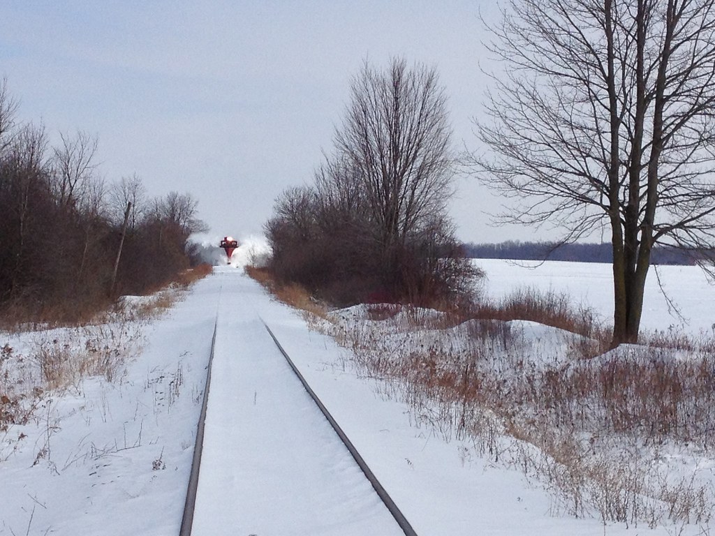 OSR Snowplow Gladstone Dr, Mossley ON Ontario Southland Ra… Flickr