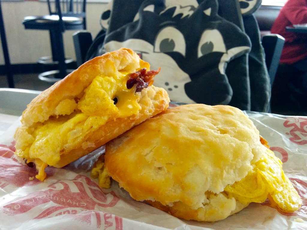 Bacon, egg & cheese biscuits Hardee's 340 Dove Run Drive, … Flickr