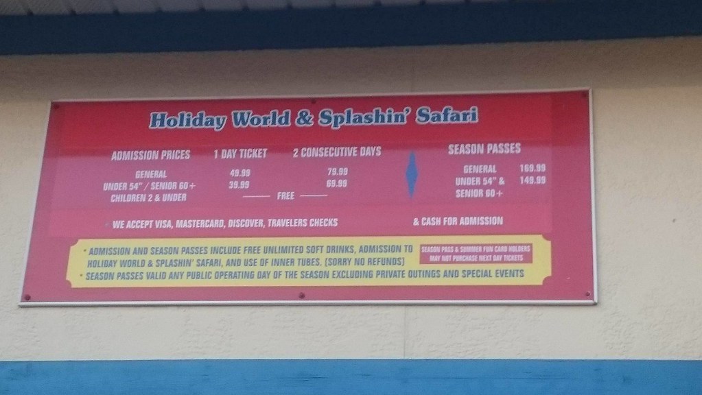 Holiday World Price Boad, June 2016 Photo Jeremiah Smallw… Flickr