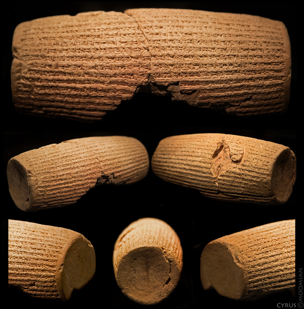 The Cyrus Cylinder 5 A time capsule from 2500 years ago, s… Flickr