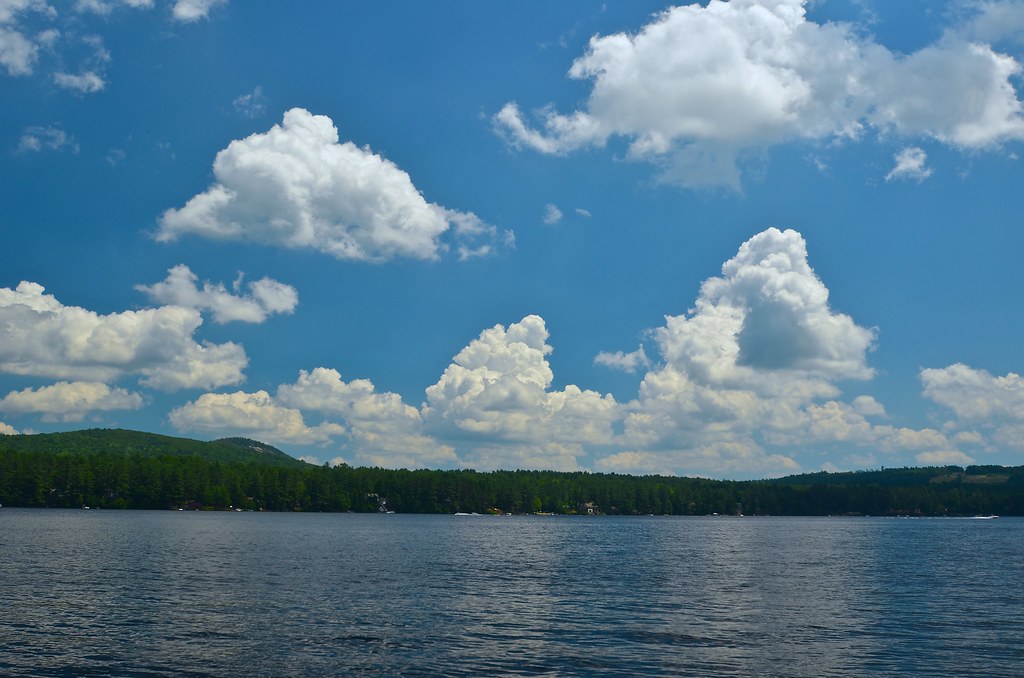 Add a description…l Clear day on Crystal Lake, Gilmanton … Flickr