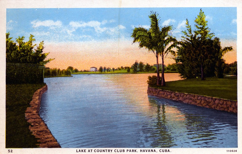 Lake at Country Club Park Havana Cuba Compliments of Cuban… Flickr