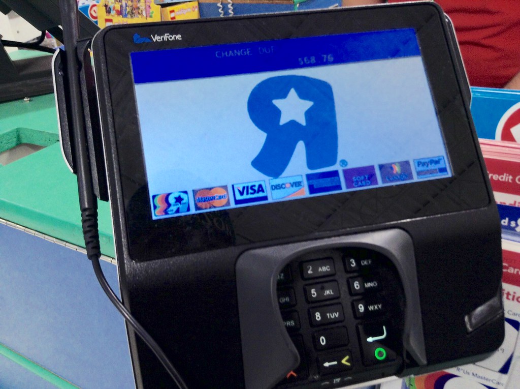 Toys R Us Credit Card Swipe Scanner Device Machine Reader