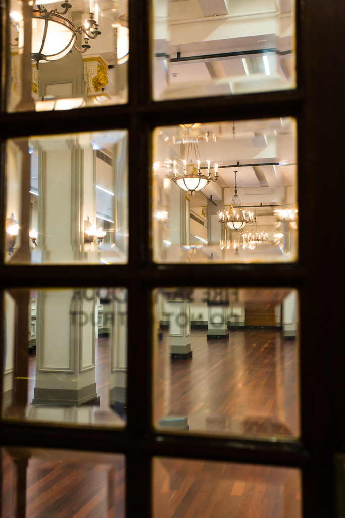 Brisbane Room glass doors Brisbane City Hall Flickr