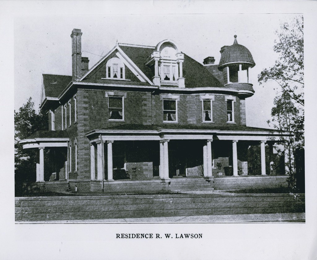 R. W. Lawson Home Demolished 2011 HCSB Public Library Flickr