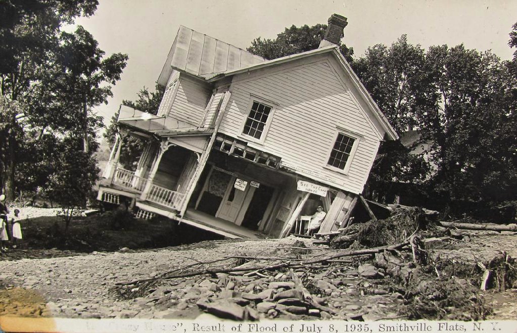 Smithville Flats, NYafter the July 8, 1935 Flood [post c… Flickr