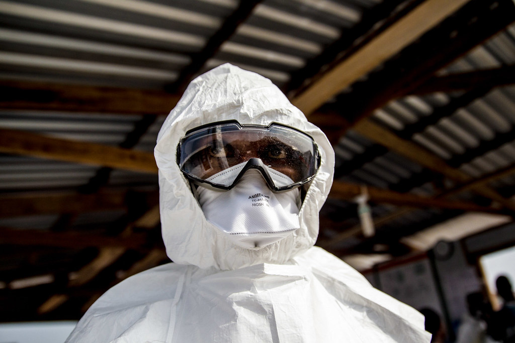IOM Ebola treatment unit in Grand Cape Mount, Liberia Flickr