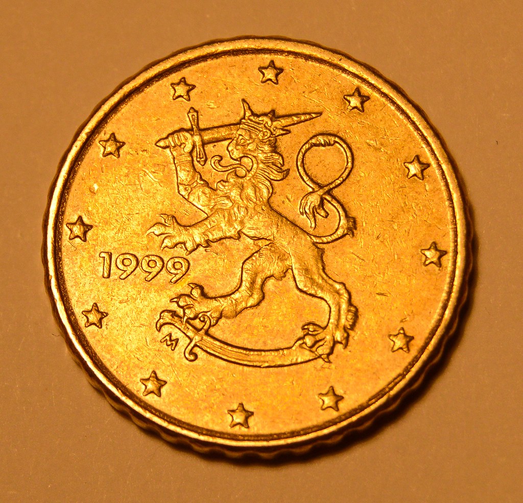 10 Euro Cent, Finland, 1999, Nordic Gold simon.stoelben Flickr
