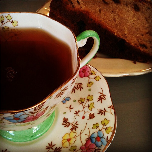 Tea at Gerties in Dorking. namolio Flickr