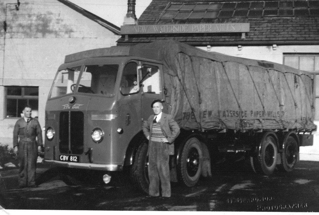 Leyland octopus Waterside Paper Mill Darwen 1950's Harry Robert