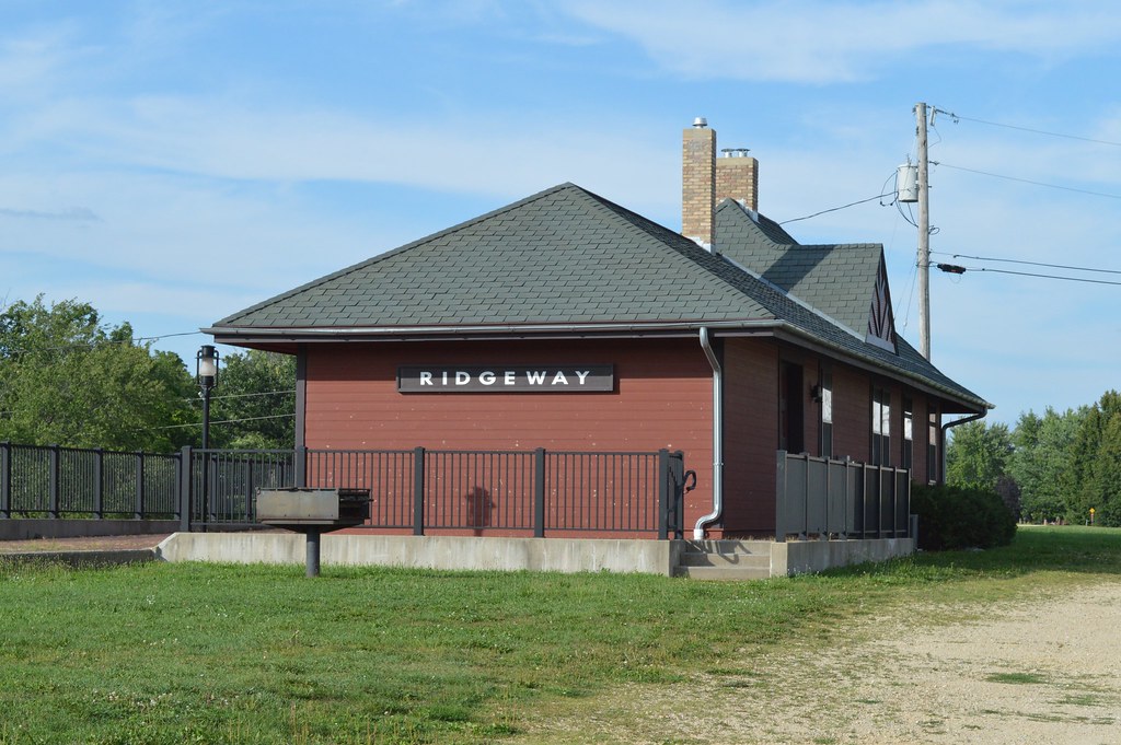 Ridgeway WI Depot Flickr