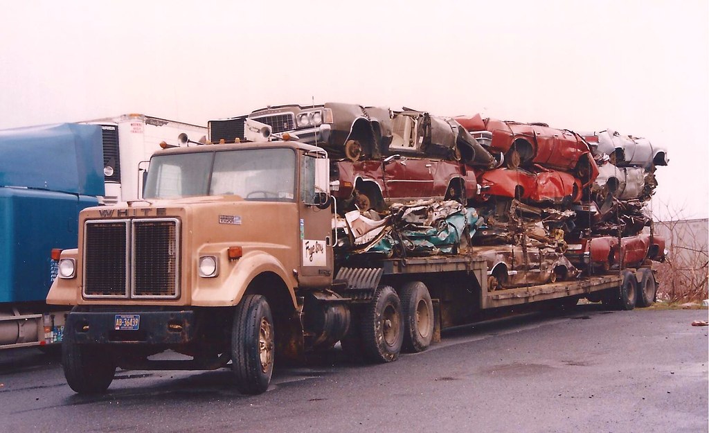 White Road Boss2 Junk Cars York, PA. April 1995. Flickr