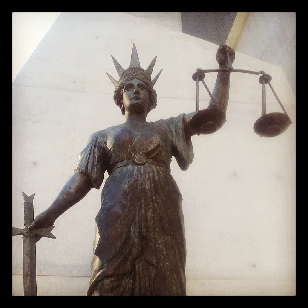 Themis Geek goddess of justice statute has been moved … Flickr