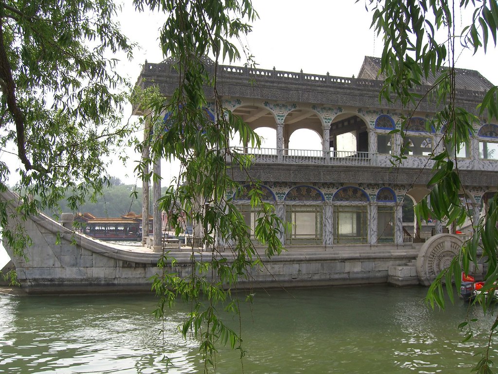 Marble Ship Beijing Summer Palace Empress Dowager Cixi, s… Flickr