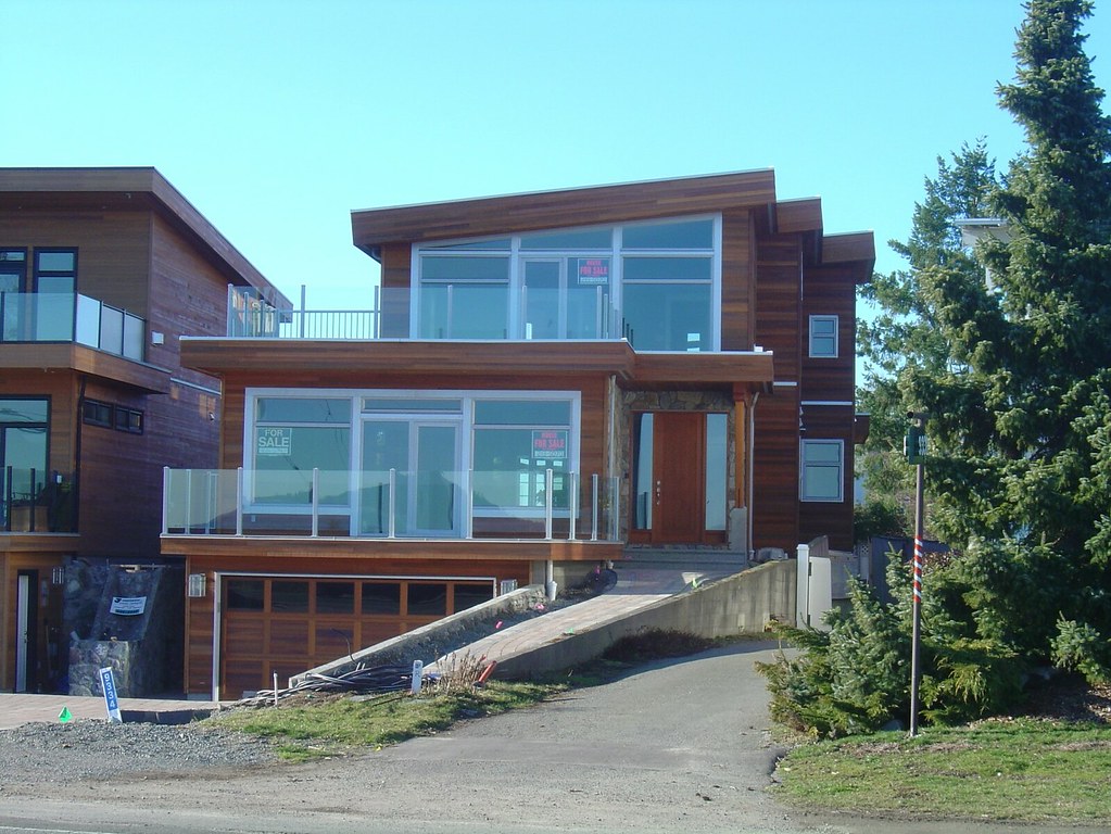 Westcoast Contemporary House New houses on Lochside Drive … Flickr