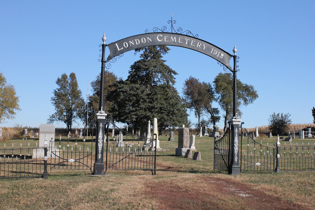 London Cemetery rural Auburn, NE Located at the former t… Flickr